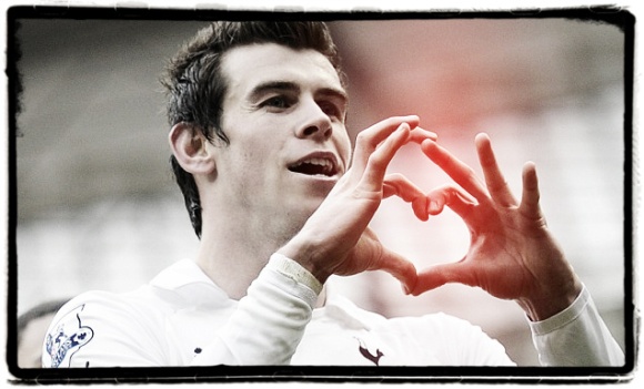 Gareth Bale Tottenham Spurs Heart